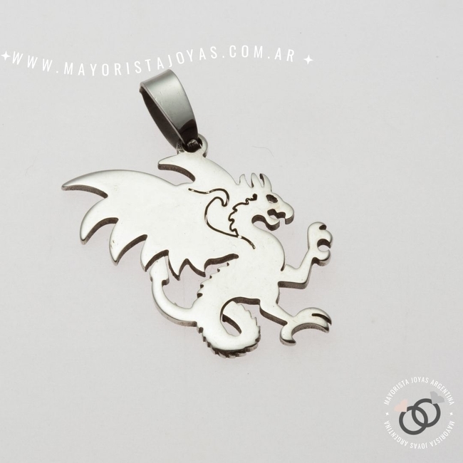 DIJE ACERO LISO (DAL374)