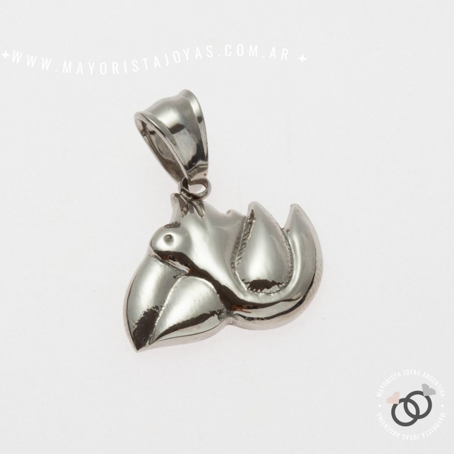 DIJE ACERO LISO (DAL398)