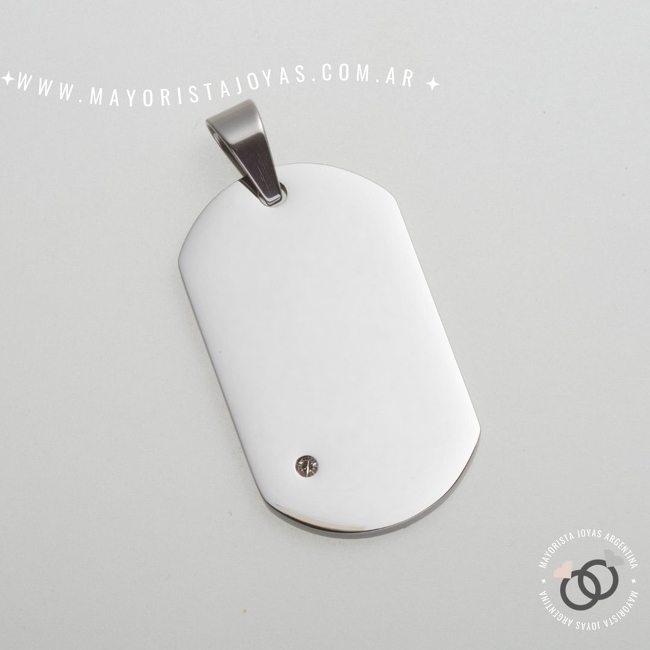 DIJE ACERO LISO (DAL420)