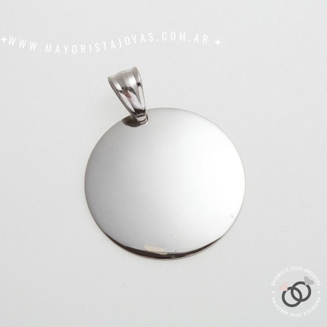 DIJE ACERO LISO (DAL425)