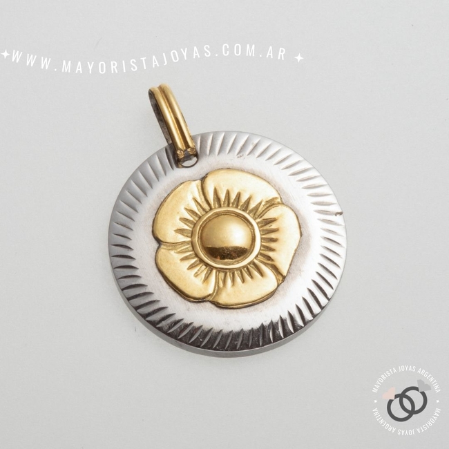 DIJE ACERO LISO (DAL433)