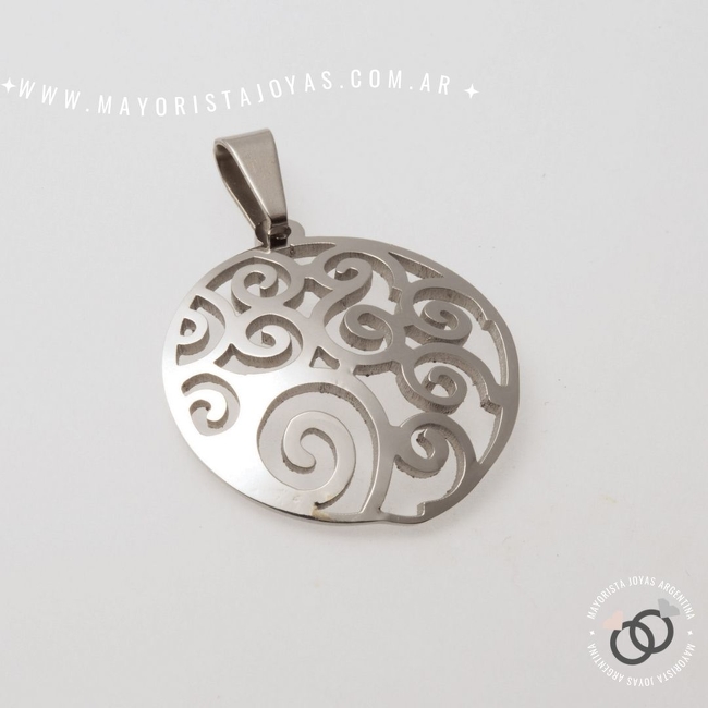 DIJE ACERO LISO (DAL441)