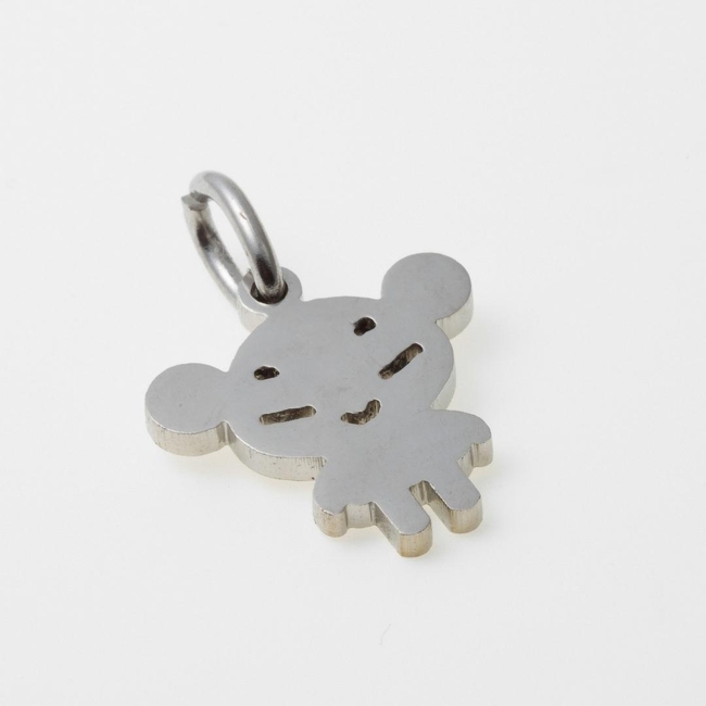 DIJE ACERO LISO (DAL458G)