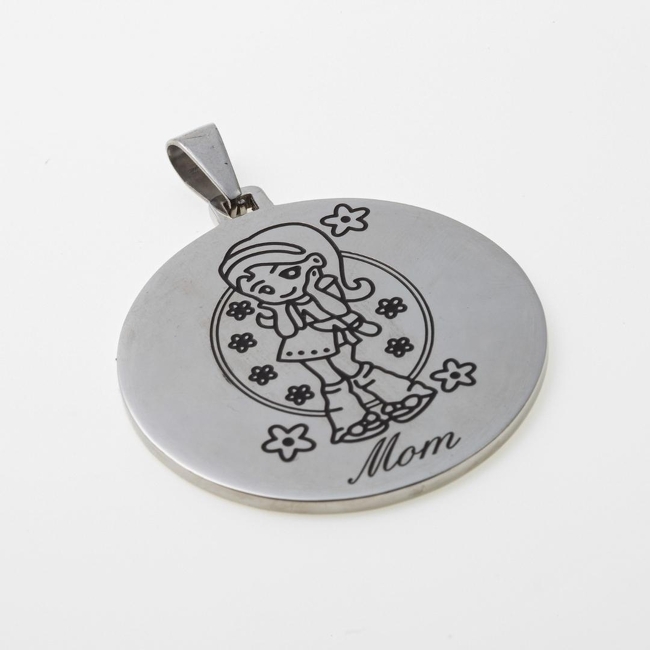 DIJE ACERO LISO (DAL483)