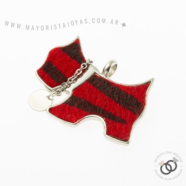 DIJE PERRITO CON PIEL (DAP034)