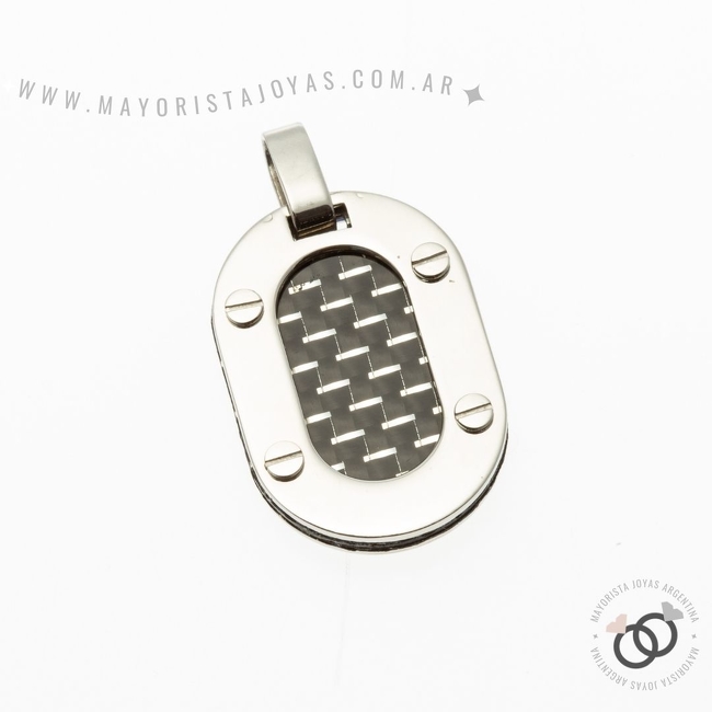 DIJE ACERO FIBRA DE CARBONO (DAP160)