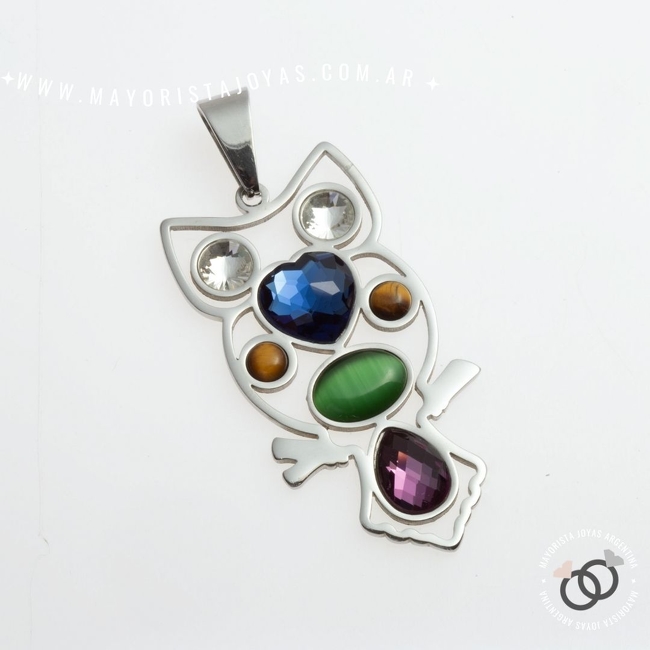 DIJE ACERO PIEDRA (DAP181)