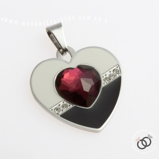 DIJE ACERO PIEDRA (DAP185)