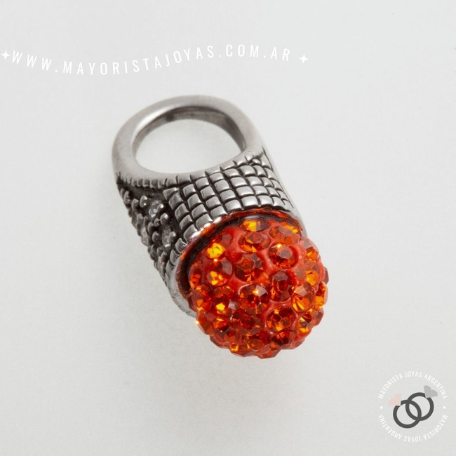 DIJE ACERO PIEDRA (DAP224)