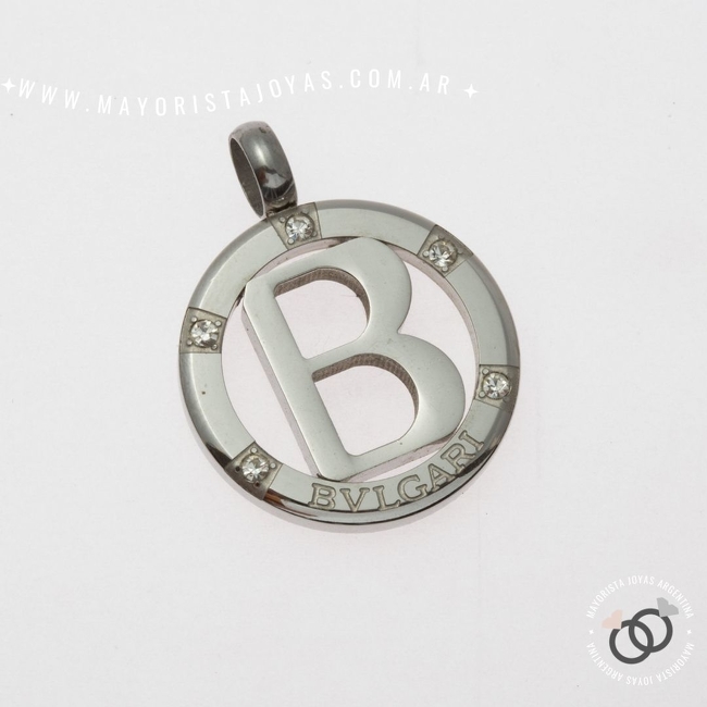 DIJE ACERO PIEDRA  (DAP240)