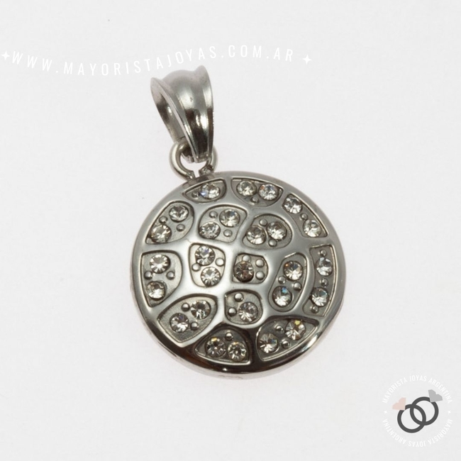 DIJE ACERO PIEDRA  (DAP241)