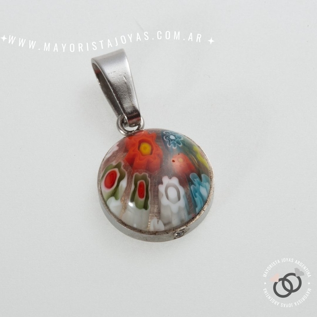 DIJE ACERO PIEDRA  (DAP286)