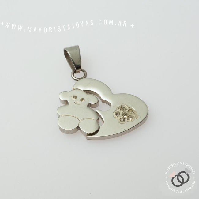 DIJE ACERO PIEDRA  (DAP305)