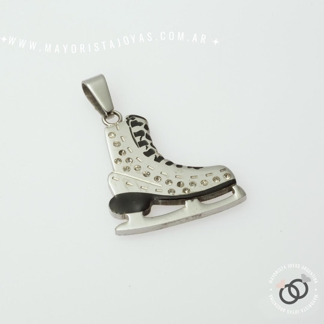 DIJE ACERO PIEDRA  (DAP306)