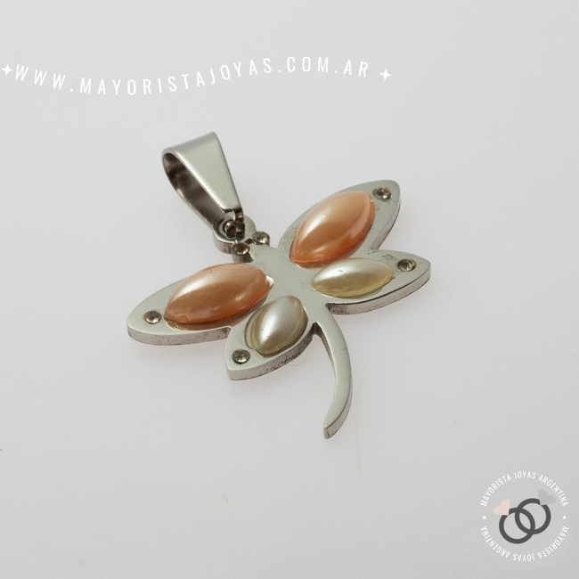 DIJE ACERO PIEDRA  (DAP311)