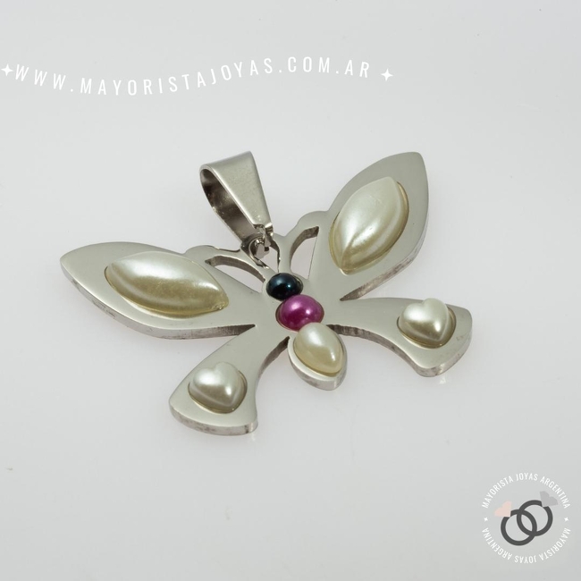 DIJE ACERO PIEDRA  (DAP313)