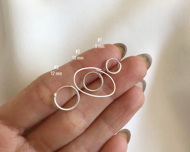 ARGOLLAS PLATA LISA (PHL0002)