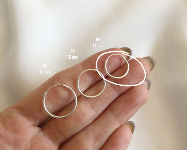 ARGOLLAS PLATA LISA (PHL0004)