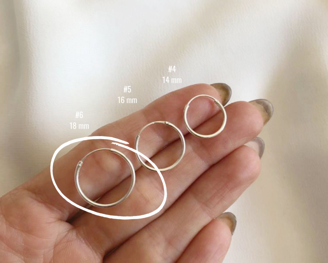 ARGOLLAS PLATA LISA (PHL0006)