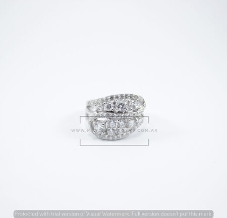ANILLO CON  CRISTAL (PAC0002)