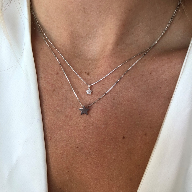 COLLAR PLATA Y CUBIC (PCC007)