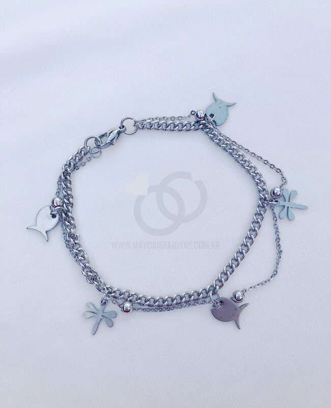 PULSERA ACERO (6672)