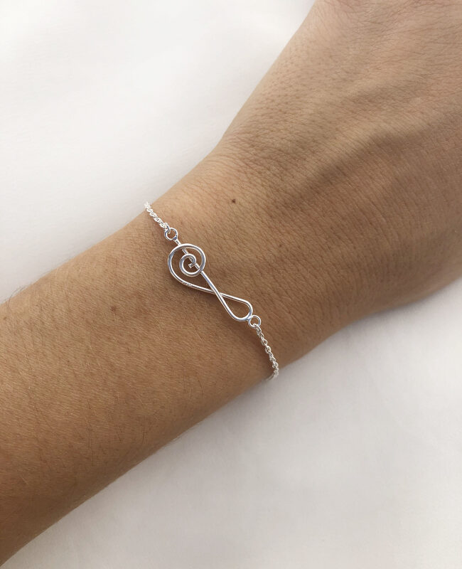 PULSERA CLAVE SOL (PBL028)