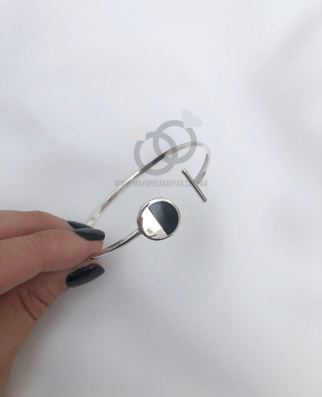 PULSERA RIGIDA ONIX (PBR031O)