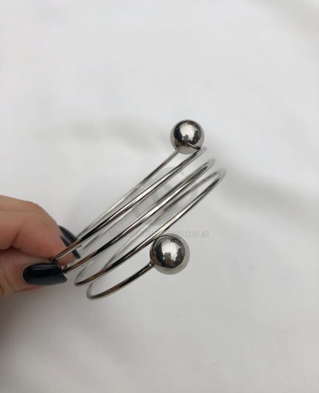 PULSERA ACERO RIGIDA (6004)