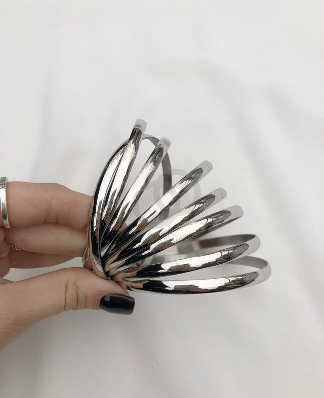 PULSERA ACERO RIGIDA (6199)