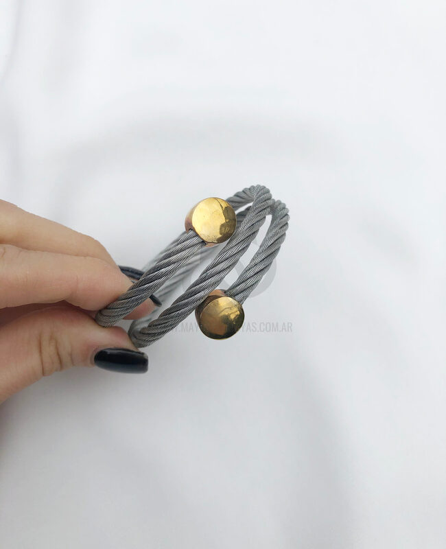 PULSERA ACERO RIGIDA (6032)