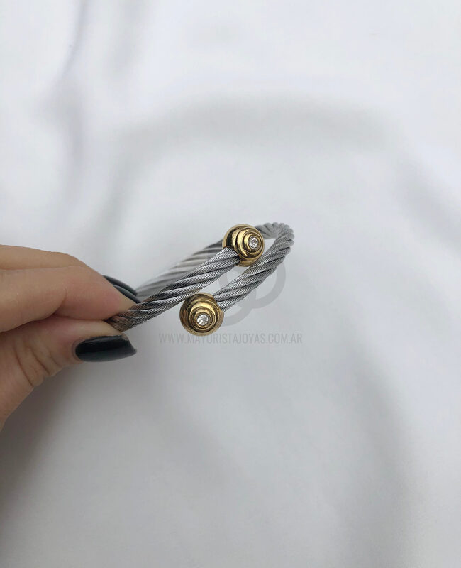 PULSERA ACERO RIGIDA(6027)