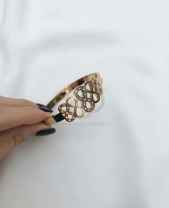 PULSERA ACERO RIGIDA (6051)