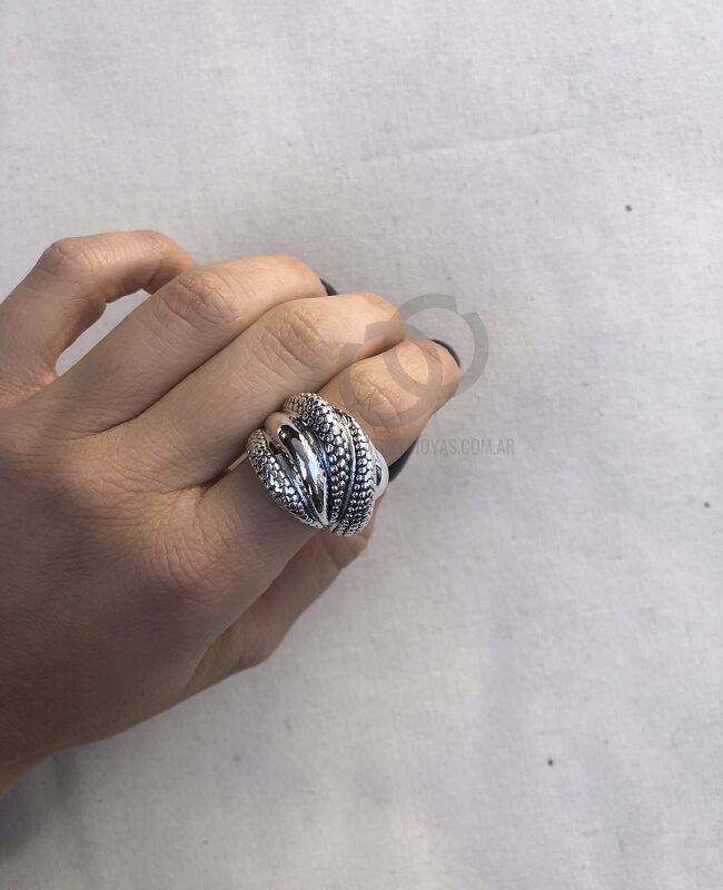 ANILLO PLATA ELECTRO (PAE083)