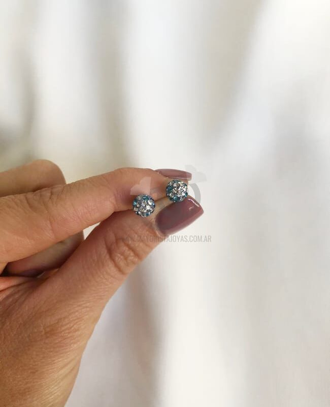 AROS DE ACERO CON MICROCRISTAL (5406)