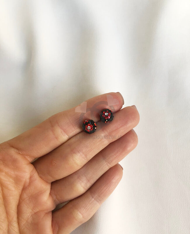 AROS DE ACERO CON MICROCRISTAL (5404)