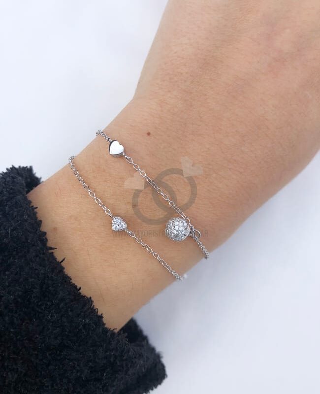 PULSERA PLATA Y ZIRCON (PBZ0029)