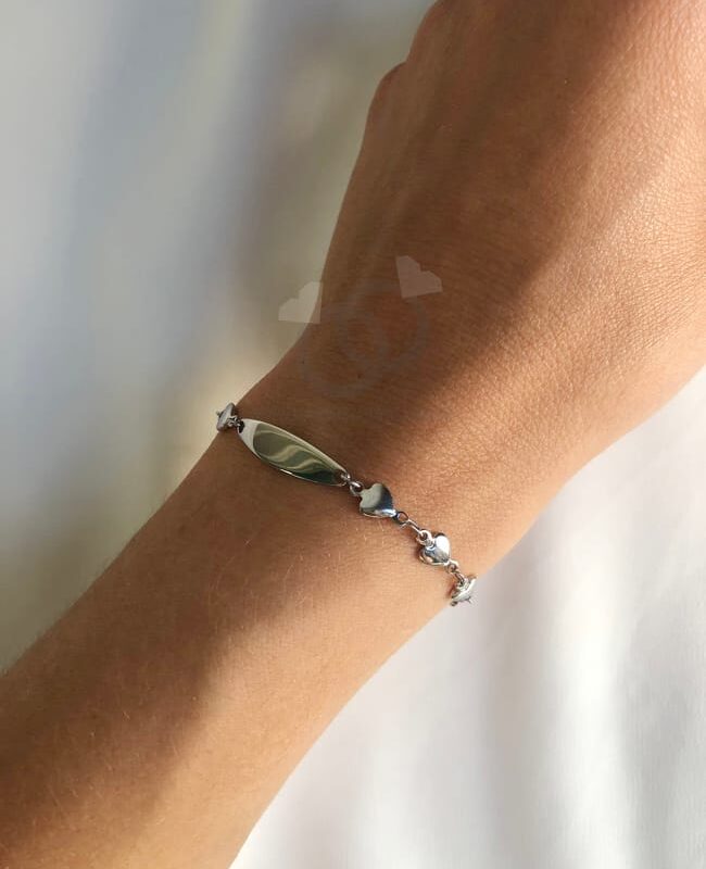 PULSERA IDENTIFICACION ACERO(6736)