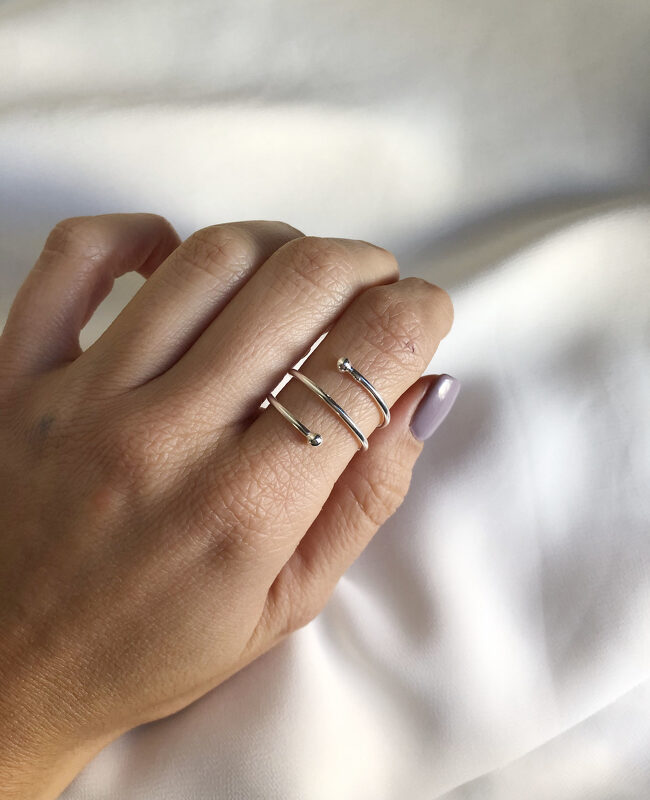 ANILLO PLATA LISA (PAL109)