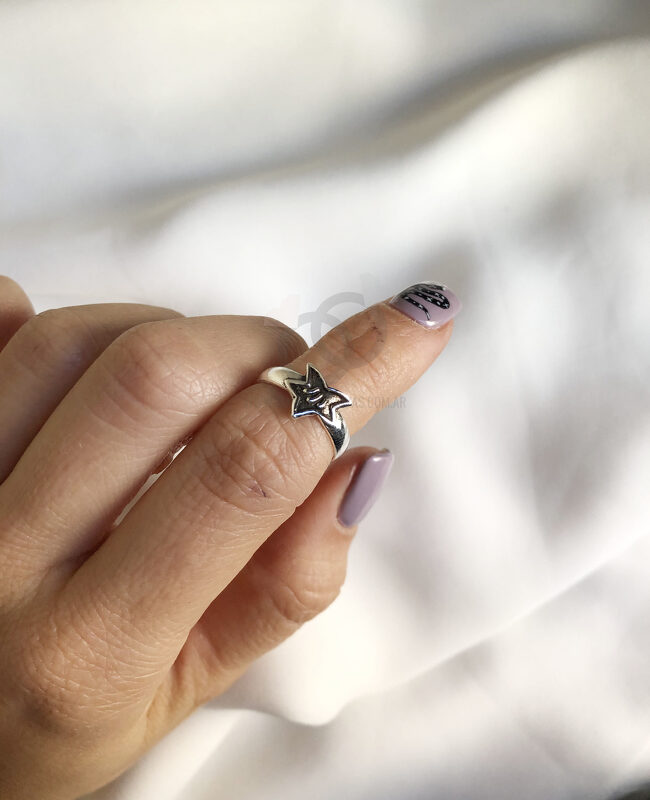 ANILLO MIDI PLATA LISA (PAL118)