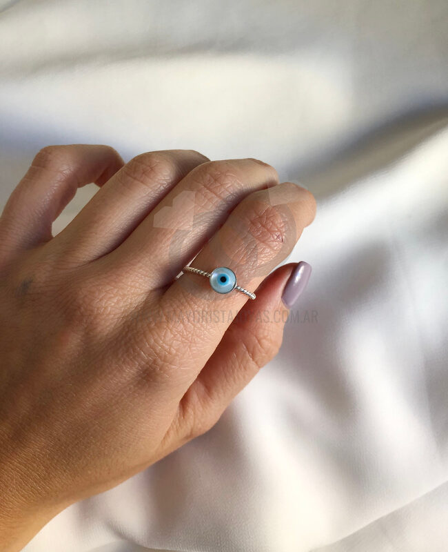 ANILLO PLATA LISA (PAL122)