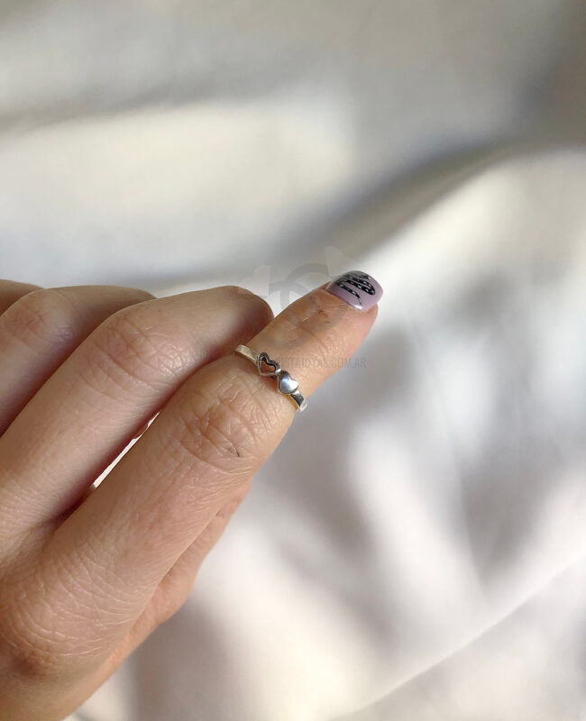 ANILLO MIDI PLATA LISA (PAL0124)