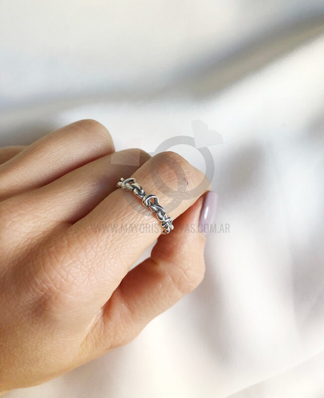 ANILLO PLATA LISA (PAL143)