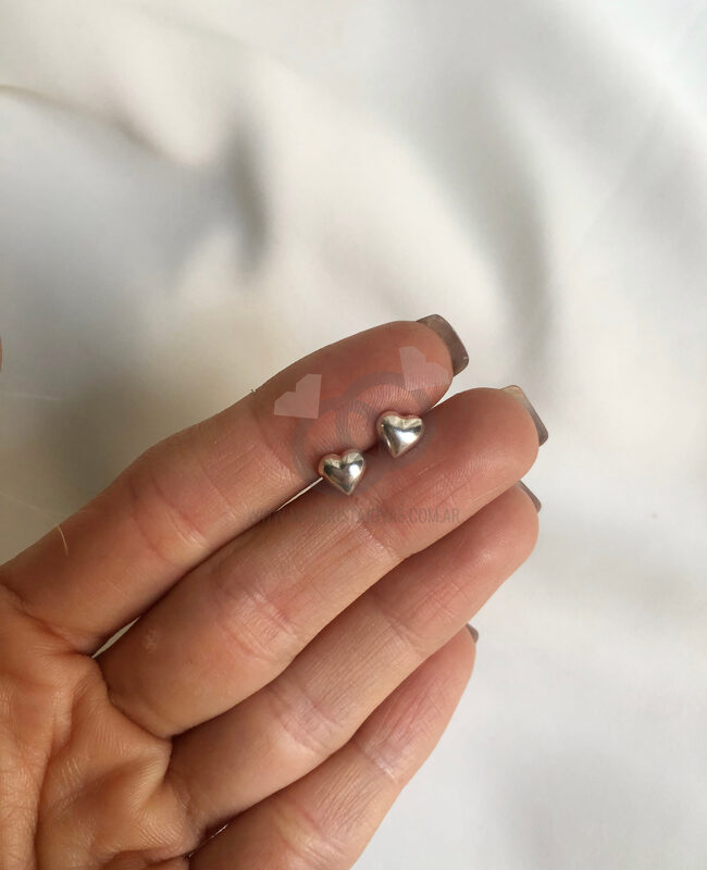 AROS PLATA CORAZON (PPF0036)