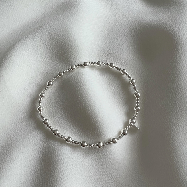 PULSERA PLATA LISA (PBL096)