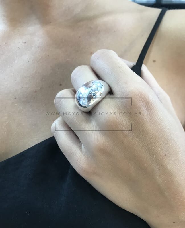 ANILLO BOMBÉ LISO (PAE0010)