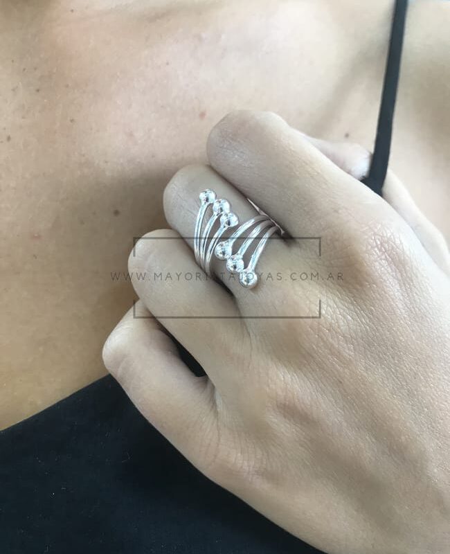 ANILLO BOLITAS (PAL009)