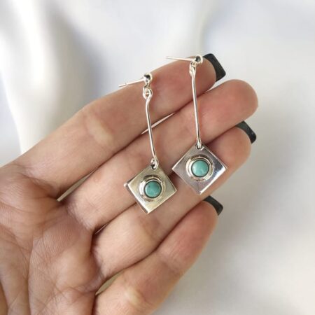 ARO COLGANTE TURQUESA (PPN030)