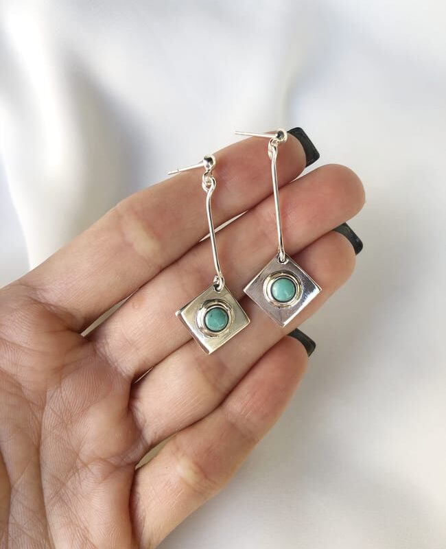 ARO COLGANTE TURQUESA (PPN030)