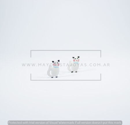 ARO GATITO ESMALTADO (PPI0004)